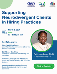 Thumbnail of the Supporting Neurodivergent Clients in Hiring Flyer